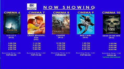 sm palawan cinema schedule|SM CINEMA .